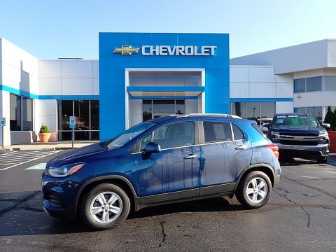 Pacific Blue Metallic Chevrolet Trax LT.  Click to enlarge.