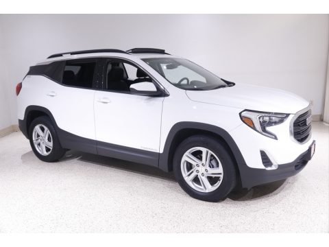 Summit White GMC Terrain SLE AWD.  Click to enlarge.