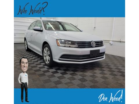 Pure White Volkswagen Jetta S.  Click to enlarge.