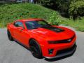 Front 3/4 View of 2015 Chevrolet Camaro ZL1 Coupe #6