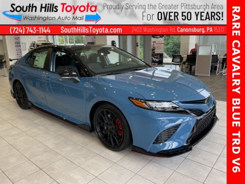 Calvary Blue Toyota Camry TRD.  Click to enlarge.