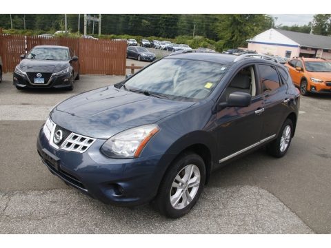 Graphite Blue Nissan Rogue Select S AWD.  Click to enlarge.