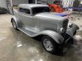 1932 Ford Deuce Coupe 3 Window Silver