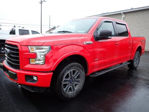 Race Red Ford F150 XLT SuperCrew 4x4.  Click to enlarge.