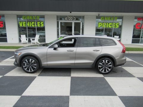 Birch Light Metallic Volvo V60 Cross Country T5 AWD.  Click to enlarge.