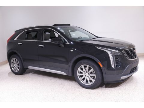 Stellar Black Metallic Cadillac XT4 Premium Luxury.  Click to enlarge.