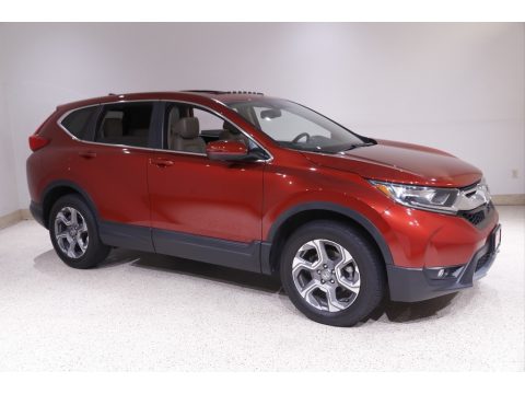 Basque Red Pearl II Honda CR-V EX-L AWD.  Click to enlarge.