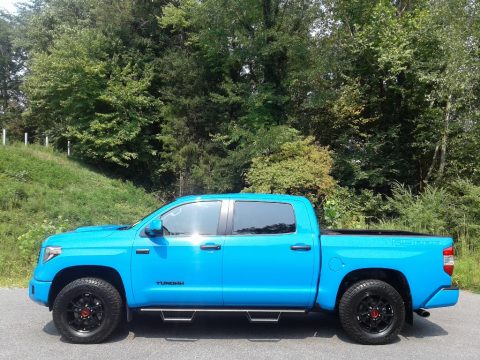 Voodoo Blue Toyota Tundra TRD Pro CrewMax 4x4.  Click to enlarge.