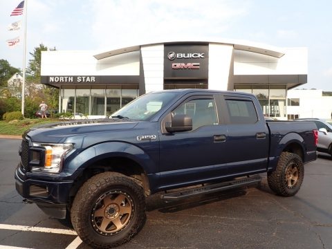 Blue Jeans Ford F150 XL SuperCrew 4x4.  Click to enlarge.