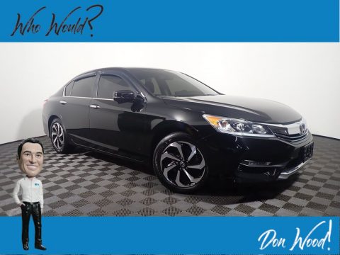 Crystal Black Pearl Honda Accord EX-L Sedan.  Click to enlarge.