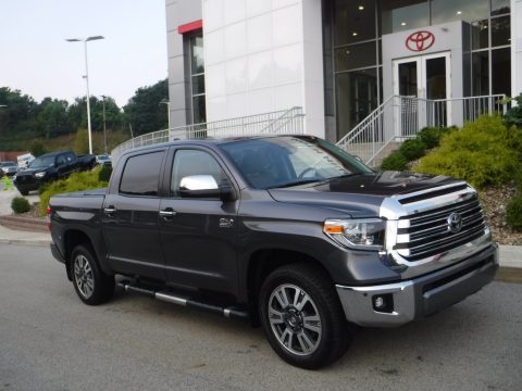 Magnetic Gray Metallic Toyota Tundra 1794 Edition CrewMax 4x4.  Click to enlarge.