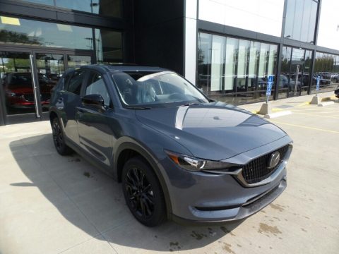 Polymetal Gray Mazda CX-5 Carbon Edition Turbo AWD.  Click to enlarge.