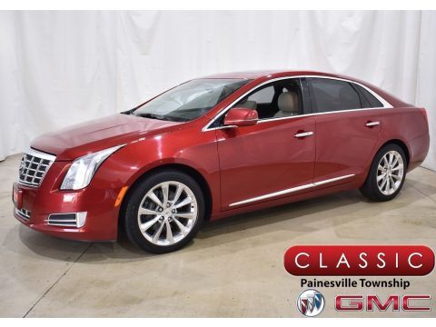 Crystal Red Tintcoat Cadillac XTS Luxury AWD.  Click to enlarge.