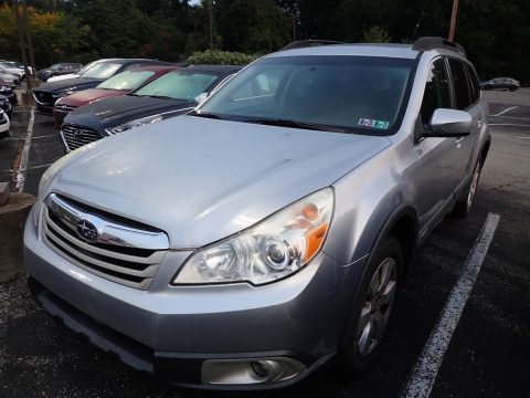 Graphite Gray Metallic Subaru Outback 3.6R Limited Wagon.  Click to enlarge.