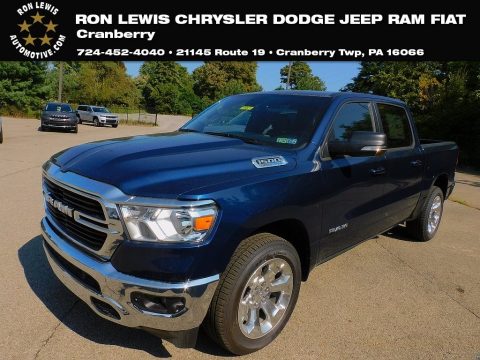 Patriot Blue Pearl Ram 1500 Big Horn Crew Cab 4x4.  Click to enlarge.