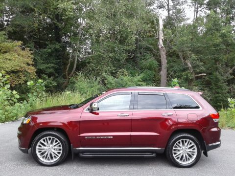 Velvet Red Pearl Jeep Grand Cherokee Summit 4x4.  Click to enlarge.