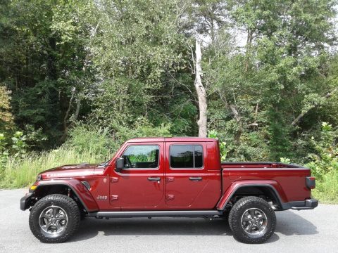 Snazzberry Pearl Jeep Gladiator Rubicon 4x4.  Click to enlarge.