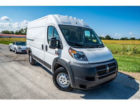 Bright White Ram ProMaster 1500 High Roof Cargo Van.  Click to enlarge.