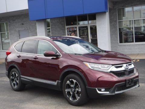 Basque Red Pearl II Honda CR-V Touring AWD.  Click to enlarge.
