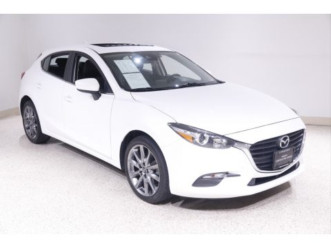 Snowflake White Pearl Mica Mazda MAZDA3 Touring 5 Door.  Click to enlarge.