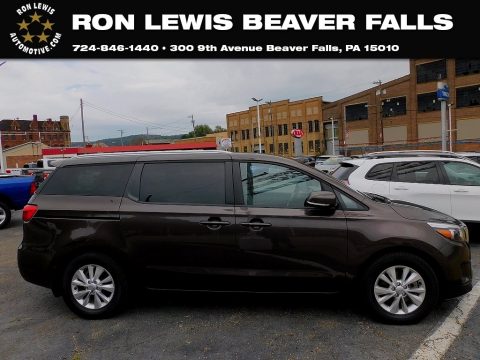 Titanium Bronze Kia Sedona LX.  Click to enlarge.