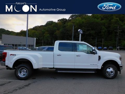 Star White Ford F350 Super Duty Lariat Crew Cab 4x4.  Click to enlarge.