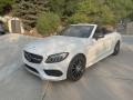 Front 3/4 View of 2017 Mercedes-Benz C 43 AMG 4Matic Cabriolet #8