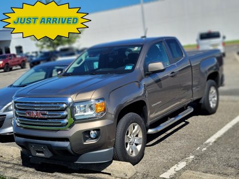 Bronze Alloy Metallic GMC Canyon SLE Extended Cab 4x4.  Click to enlarge.