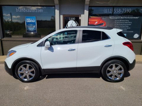 Summit White Buick Encore Leather.  Click to enlarge.
