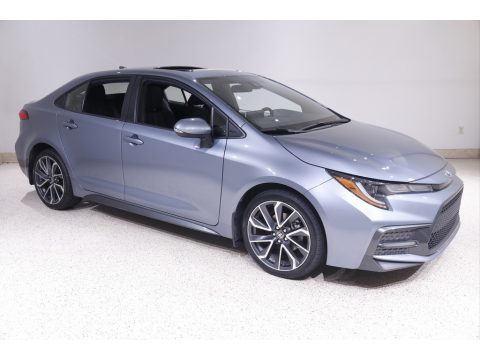 Celestite Gray Metallic Toyota Corolla SE.  Click to enlarge.