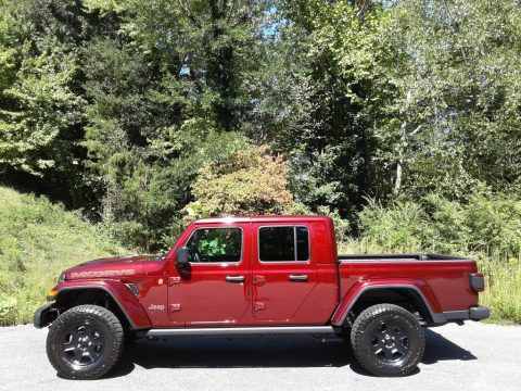 Snazzberry Pearl Jeep Gladiator Mojave 4x4.  Click to enlarge.