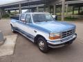 Front 3/4 View of 1995 Ford F350 XLT Crew Cab 4x4 #2