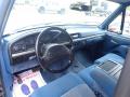 1995 Ford F350 Blue Interior #11