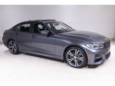 Mineral Grey Metallic BMW 3 Series 330i xDrive Sedan.  Click to enlarge.