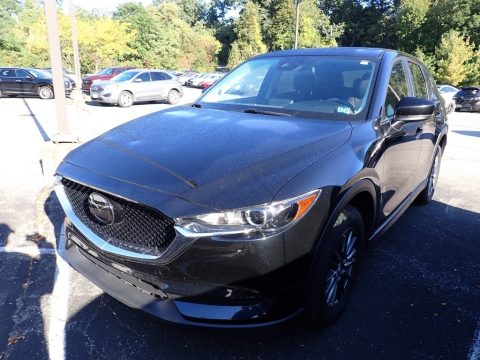 Jet Black Mica Mazda CX-5 Touring AWD.  Click to enlarge.