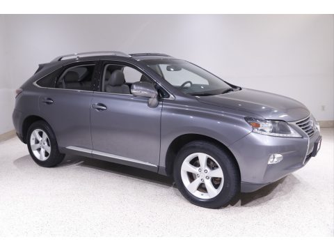 Nebula Gray Pearl Lexus RX 350 AWD.  Click to enlarge.