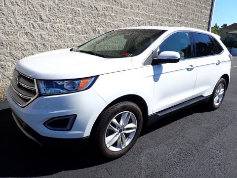 Oxford White Ford Edge SEL AWD.  Click to enlarge.