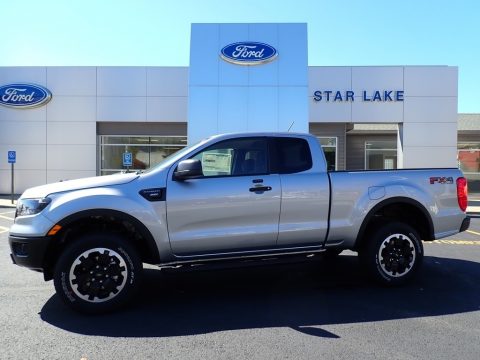 Iconic Silver Metallic Ford Ranger STX SuperCab 4x4.  Click to enlarge.