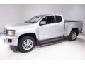 Front 3/4 View of 2015 GMC Canyon SLT Extended Cab 4x4 #3
