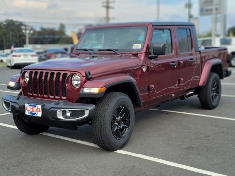 Snazzberry Pearl Jeep Gladiator Sport 4x4.  Click to enlarge.