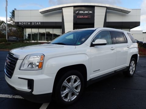 Summit White GMC Terrain SLE AWD.  Click to enlarge.