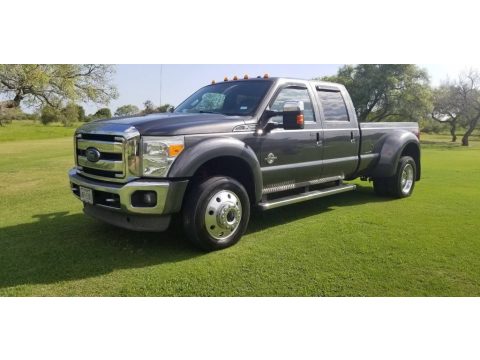 Magnetic Metallic Ford F450 Super Duty Lariat Crew Cab 4x4.  Click to enlarge.