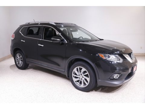 Super Black Nissan Rogue SL AWD.  Click to enlarge.