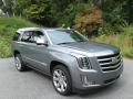 Front 3/4 View of 2019 Cadillac Escalade Premium Luxury 4WD #5