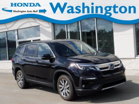 Crystal Black Pearl Honda Pilot EX-L AWD. Click to enlarge. Crystal Black Pearl Honda Pilot EX-L AWD. Click to enlarge.