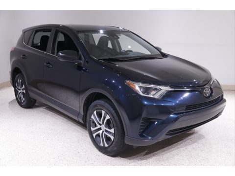 Galactic Aqua Mica Toyota RAV4 LE.  Click to enlarge.