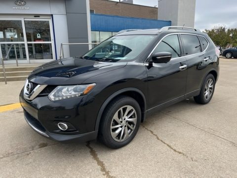 Super Black Nissan Rogue SL AWD.  Click to enlarge.