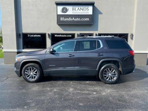 Iridium Metallic GMC Acadia SLT AWD.  Click to enlarge.