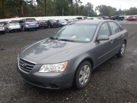 Radiant Silver Hyundai Sonata GLS.  Click to enlarge.