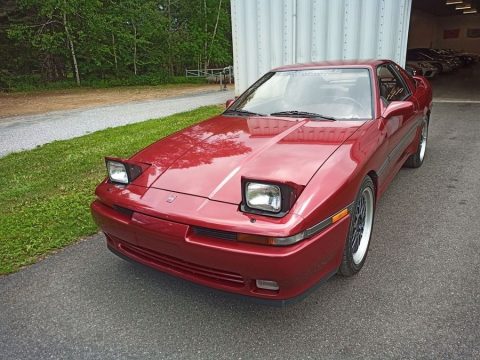 Medium Red Pearl Toyota Supra Turbo.  Click to enlarge.